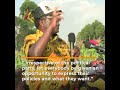 “ Let everybody be given an opportunity to express their policies and what they want.”- Gov. Lusaka