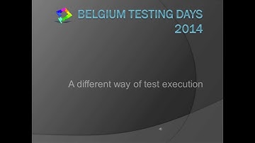 " A different way of test execution, Session Based Test Management" By Ray Oei & Simon P?.SCHRIJVER
