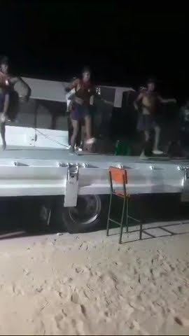 performing on the truck #oviritje #youtubeshorts