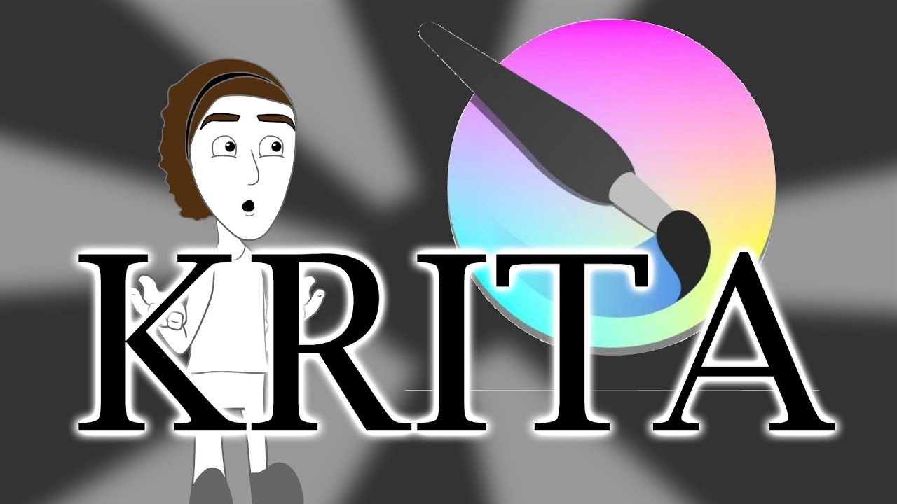 Krita - First Time Part 1 - YouTube