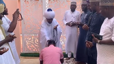 PASUMA PRAYS FOR TOP ISLAMIC SINGER, AHMAD ALAWIYE AT 50TH BIRTHDAY PRAYERS