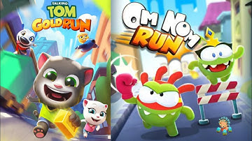 Talking Tom Gold Run Vs Om Nom Run | Fulikkuli Master Max levels Gameplay | Android Gameplay