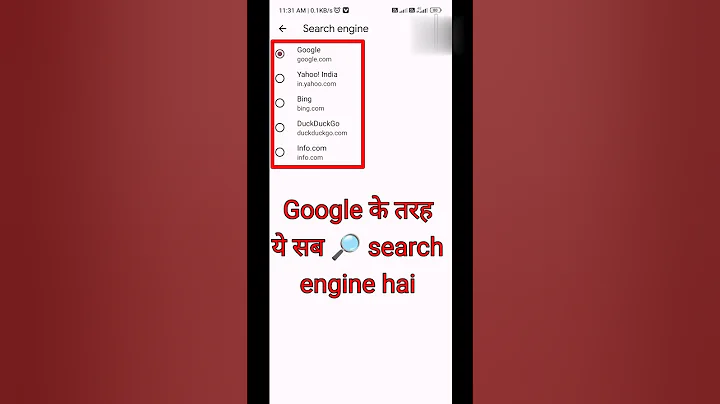 How To Change Search engine || what is search engine || #shorts ,#search