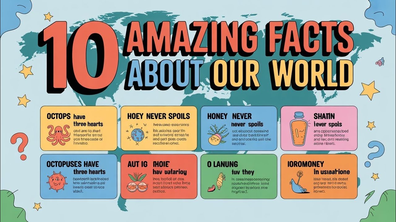 Top 10 Most Amazing Facts in the World | Mind-Blowing Facts You Never ...