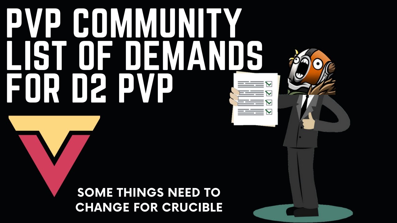 PVP Community s List Of Demands For Destiny 2 YouTube