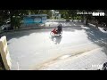 Trích xuất camera, truy tìm hai người đi xe máy tông ngã học sinh rồi bỏ đi
