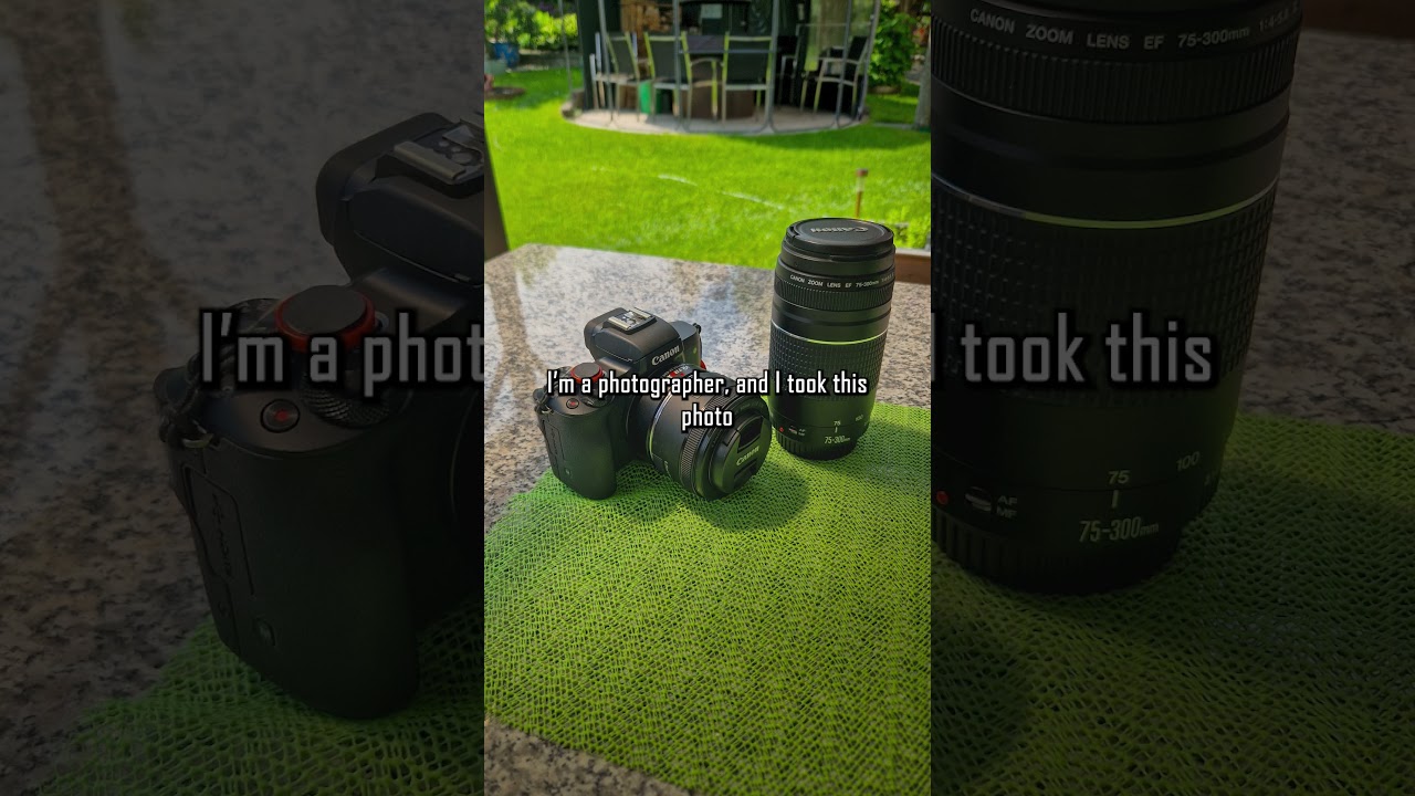 I`m a photographer, and I took this photo