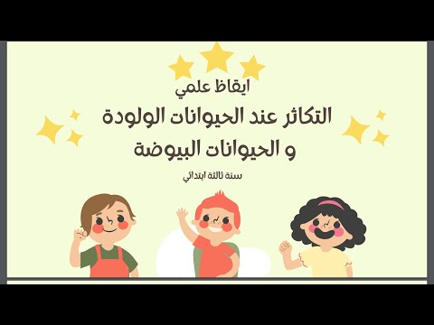 التكاثر عند الحيوانات الولودة والبيوضة