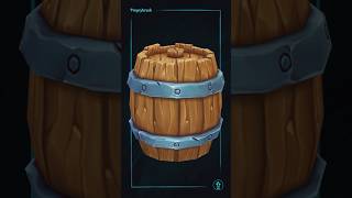 Stylized Barrel - Low Poly 3D Model Stylized Barrel - Low Poly 3D Model