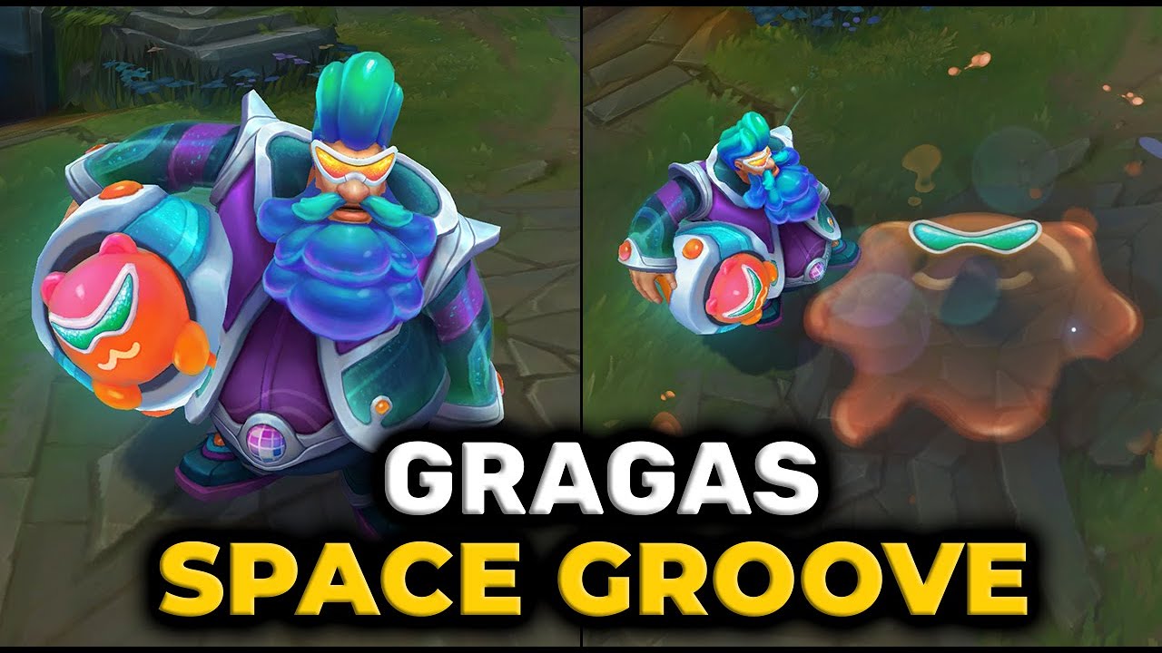 Space Groove Gragas Skin Preview - League of Legends - YouTube