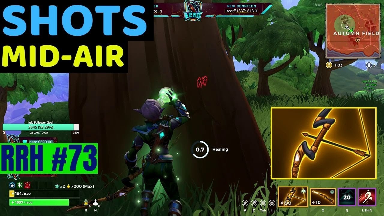 Double Headshot mid-air / Axe Snipes - Realm Royale Highlights #73 (Best Moments)