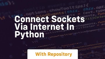 Connect sockets via internet in python