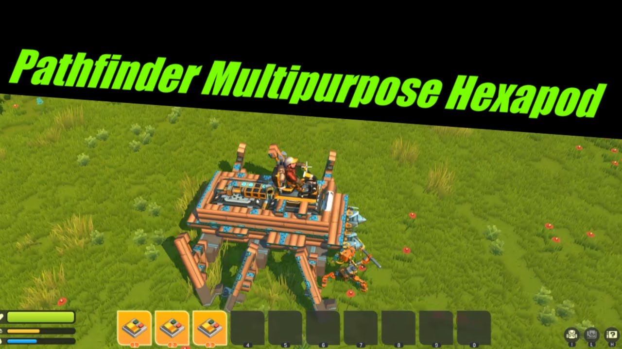 Scrap Mechanic Survival - Pathfinder Multipurpose Hexapod Prototype