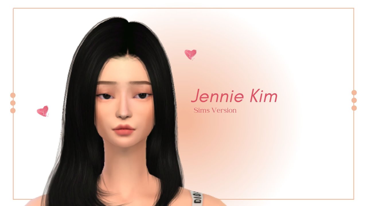 Jennie Kim | The Sims 4 #blackpink - YouTube