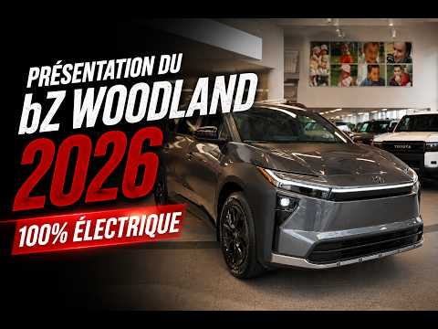 Découvrez le tout nouveau Toyota bZ Woodland 2026 - Rocoto Toyota