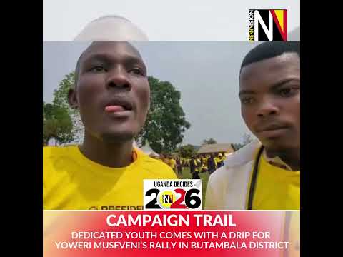 UgandaDecides2026 Dedicated Youth Comes With Drip For Yoweri Museveni S Rally In Butambala 