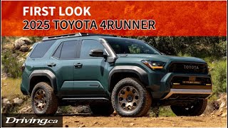 The 2025 Toyota 4Runner Gets Four-Cylinder Engines And A Massively Upgraded Interior | First... by Driving.ca 2,600 views 1 month ago 8 minutes, 39 seconds