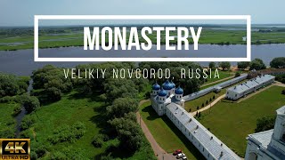 Monastery, Velikiy Novgorod | Монастыри, Великий Новгород | DJI Air 2S