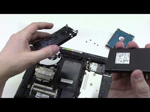 値下！hp 2560p I5-2540 SSD搭載 How to install SSD Kingston on HP EliteBook 2560p - YouTube