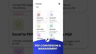 Stop wasting time converting files manually #pdfbuddy #pdfapp