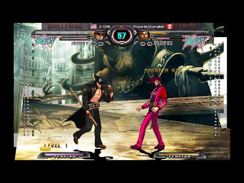 Guilty Gear XX Accent Core - 🇺🇸 G-STAR vs 🇨🇦 PisserDeliveryMan | Fightcade (2026-03-26 01:17 UTC)