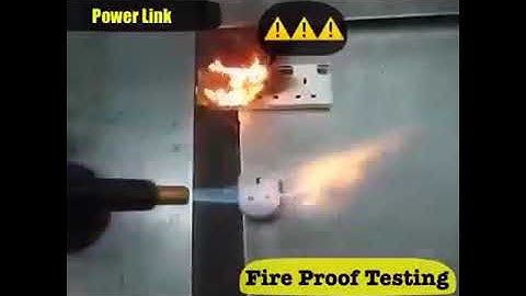 Powerlink - Modulink Socket 防火证明测试