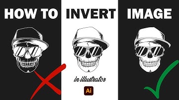 How To Invert Your Image in Illustrator!