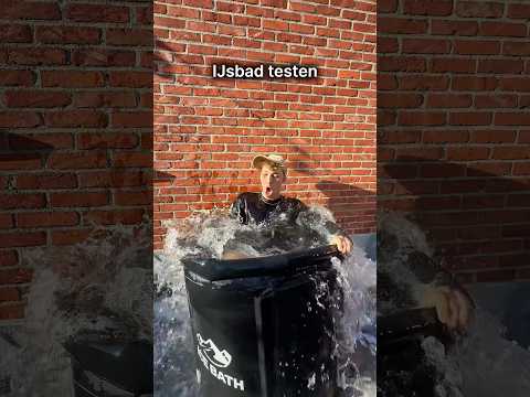 PRIJSPOLITIE👮‍♂️Test ijsbad!🥶🧊