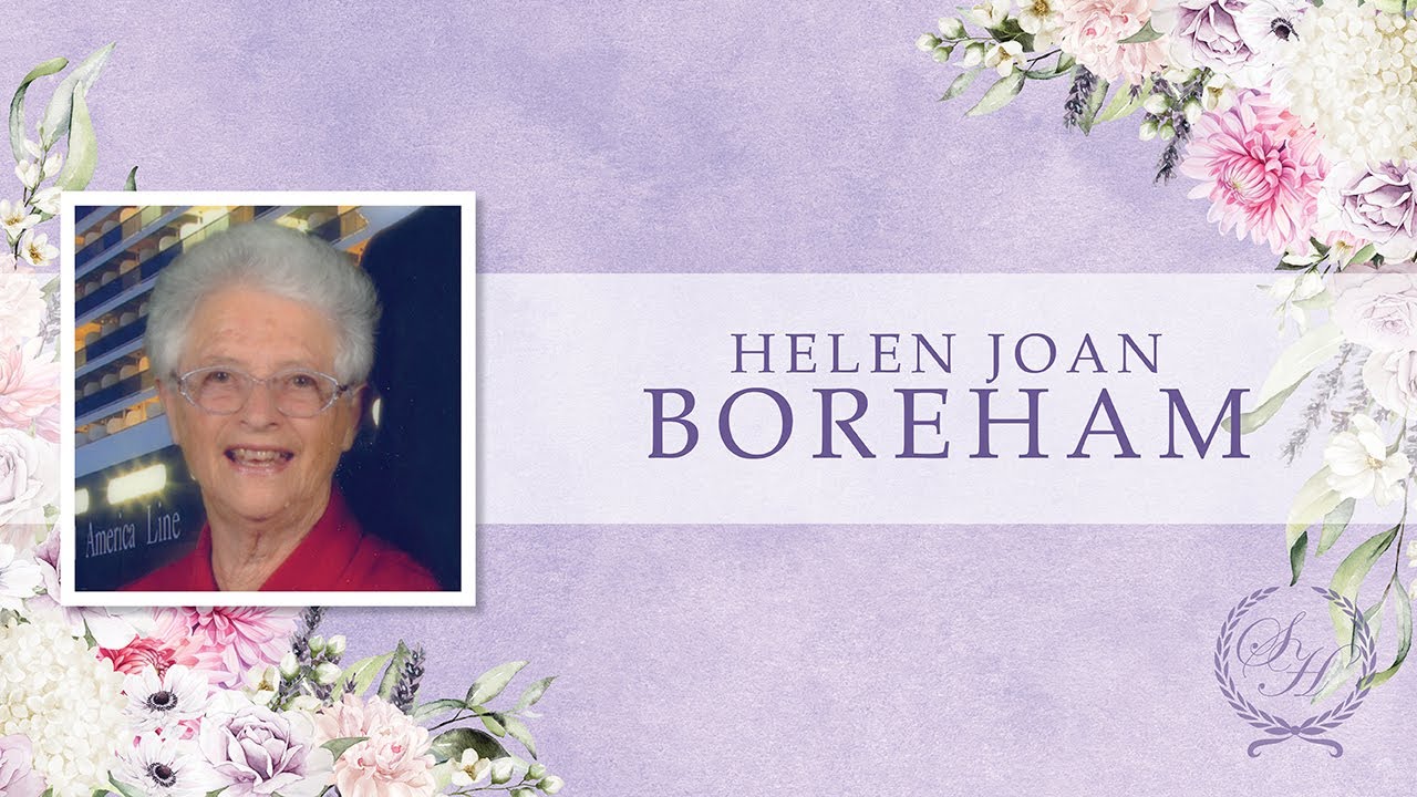 Helen Joan French Funeral Service