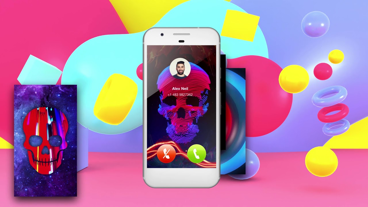 Call Screen Themes Color Call Flash, Ringtone YouTube