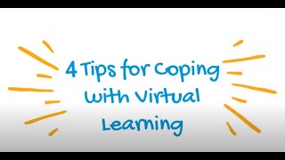 Tips for Coping with Distance Learning