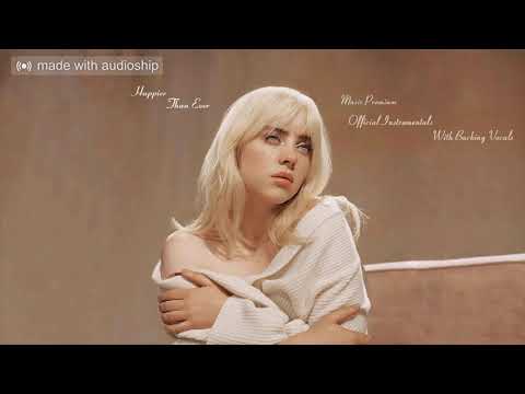 Billie Eilish GOLDWING Official Instrumental With Backing Vocals 