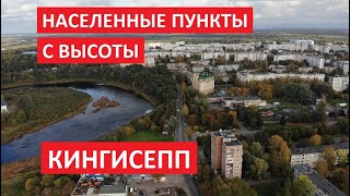 Населенные пункты с высоты: Кингисепп, Кингисепский район, Ленинградская область l На квадрокоптер