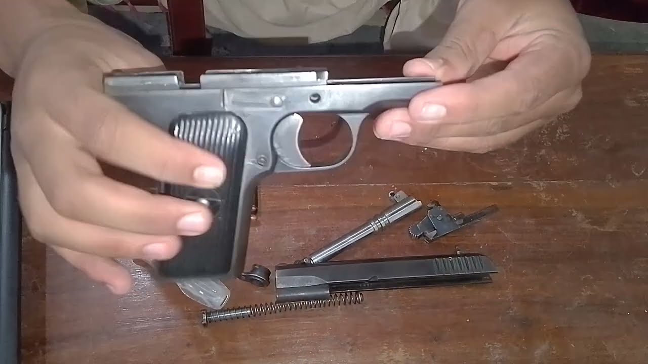 30 Bore pistol Disassembly | 30 Bore pistol OPEN _And CLOSE