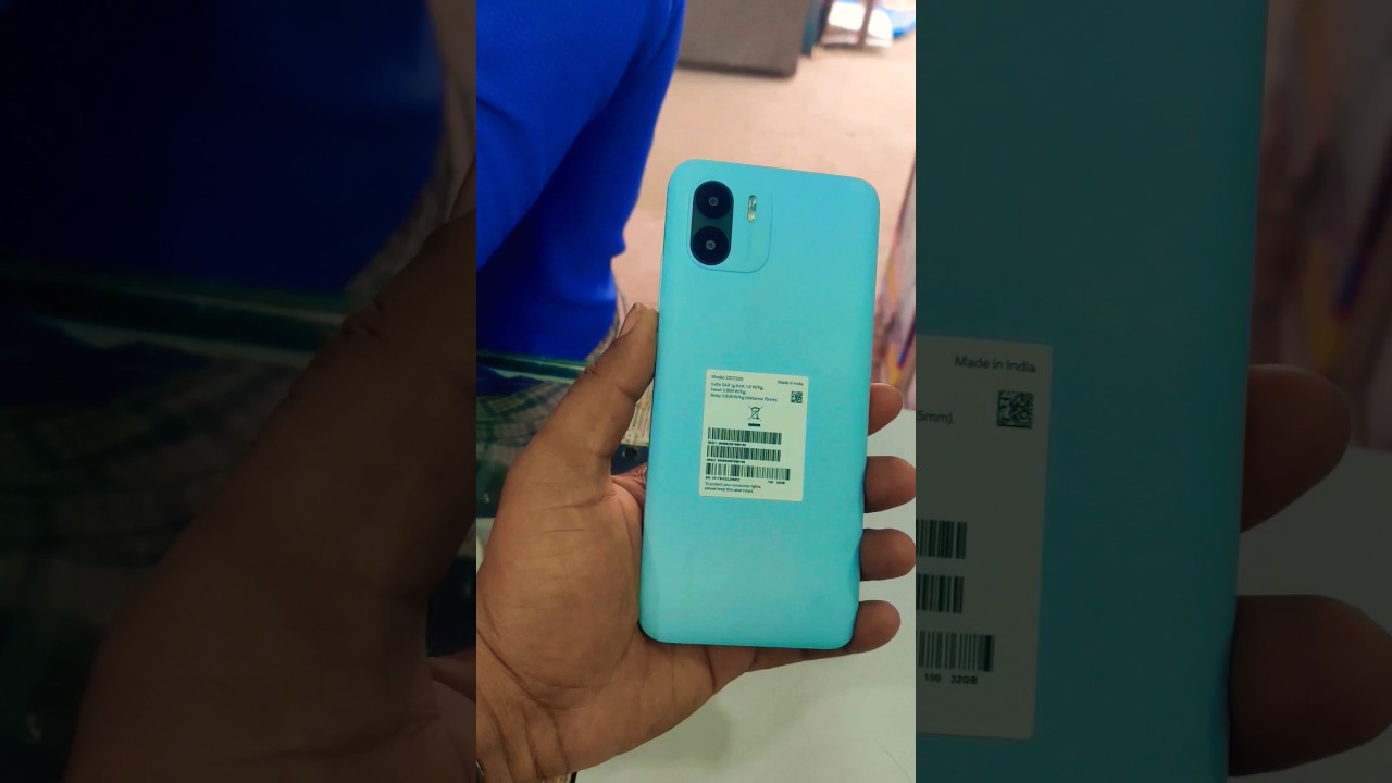 Redmi A1 Unboxing And First Look, 