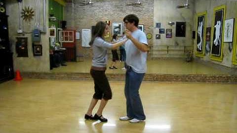 studio dance review, cha cha basics, hammerlock to inside turn