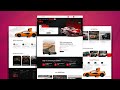 How to Create Car Rental Website Using HTML CSS and JS