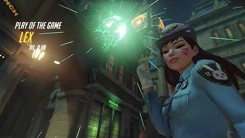 OVERWATCH D.VA POTG 6 Kill Kings Row