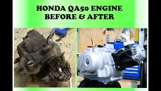 Honda QA50 engine Rebuild part 2