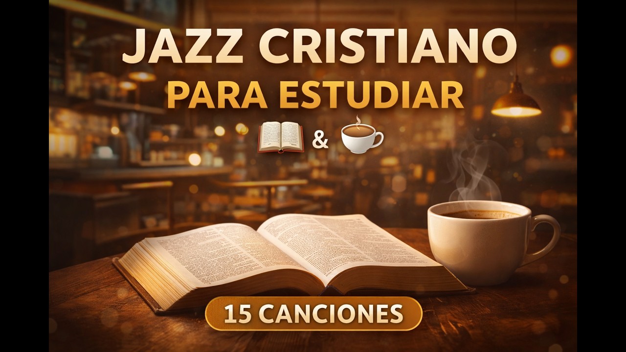 ☕ Ambiente tipo café cristiano (coffee shop ambience)