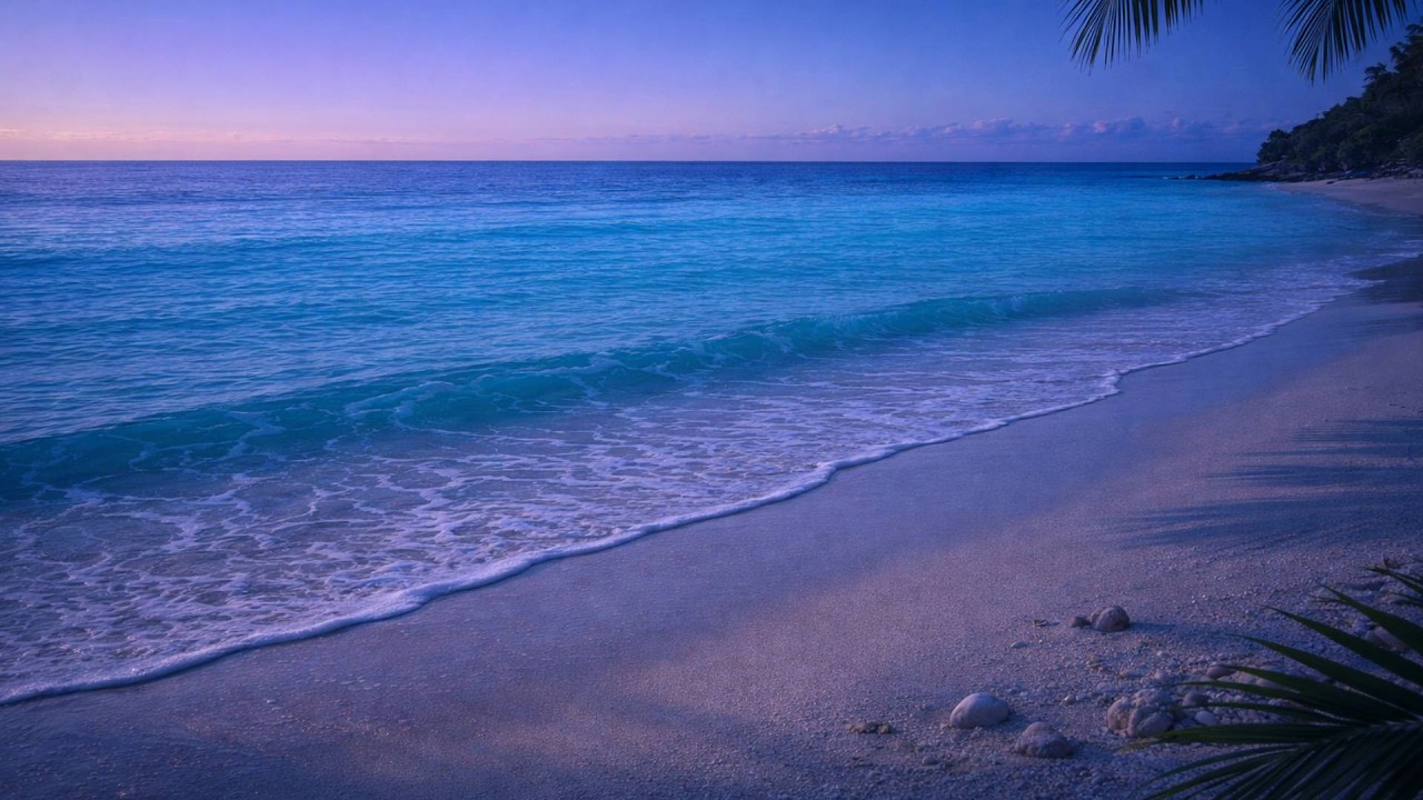 Ocean Waves 1 Hour | Stress Relief & Deep Rest