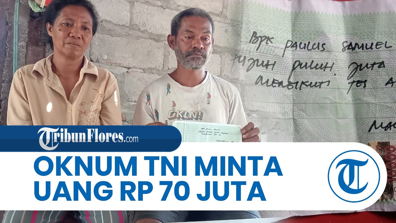 Oknum Anggota TNI Lanal Maumere Diduga Minta Rp 70 Juta kepada Orang Tua Calon Tamtama di Sikka