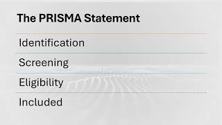 The PRISMA Flow Diagram | Literature Review