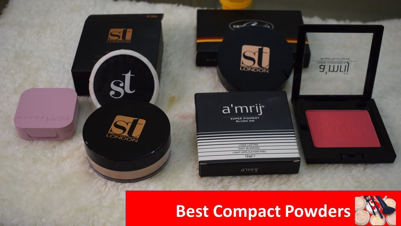 Sweet Touch Loose Powder | A'mrij Blush on | Face Contouring | St London Wet & Dry Compact Powder