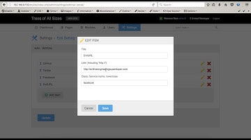 BigTree CMS v4.2.16 - CSRF Nav-Soc