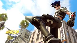 Overwatch: Widowmaker Picks Winston Out of The Air
