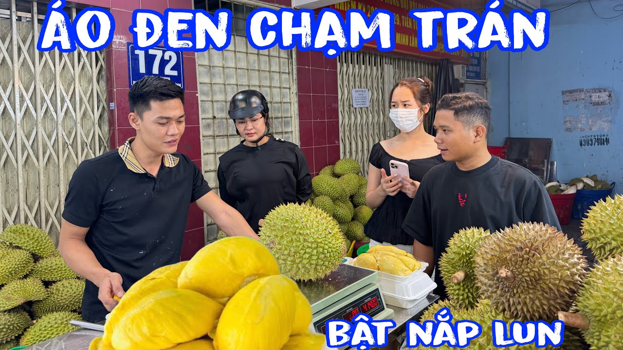 🟢Cận cảnh idol bật nắp hàng loạt sầu riêng tươi xanh như bức tranh