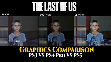 THE lAST OF US PS5 Graphics Comparison | THE lAST OF US PS3 VS PS4 Pro VS PS5 | Nv Game Zone