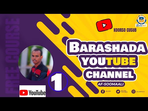 barashada YouTube cashark1aad | waa maxay copyright , copyright strike iyo fair use by eng Balawii.