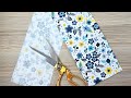 Incredibly easy! A fabric wallet you can make and sell in minutes – Cut, fold, sew.#DIYwallet